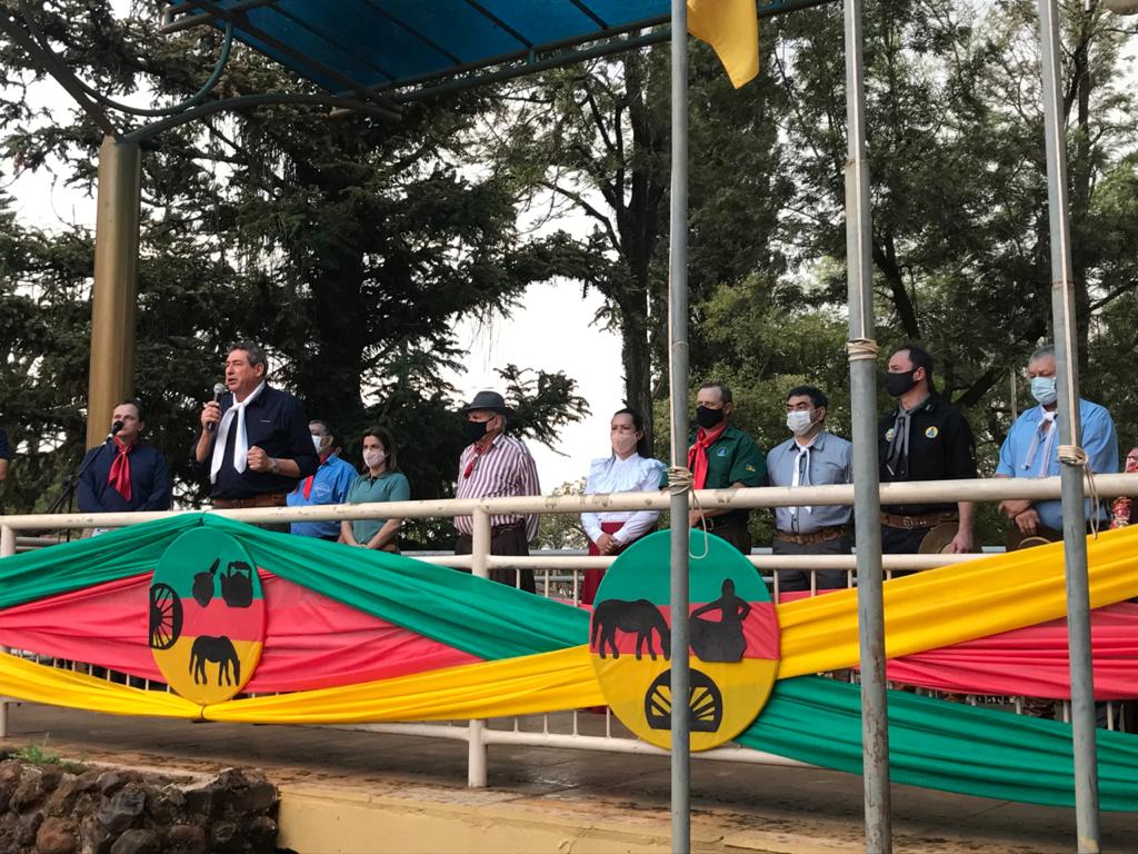 Solenidade marca abertura da Semana Farroupilha 2021